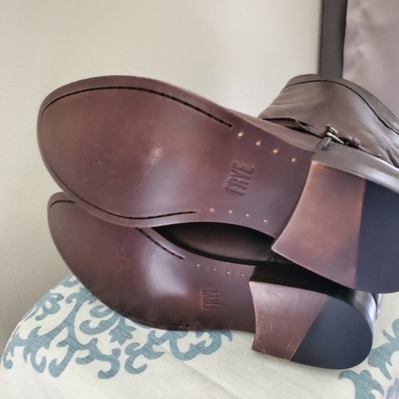 Frye Leather Riding Boots Size 7.5 - Picture 11 of 14